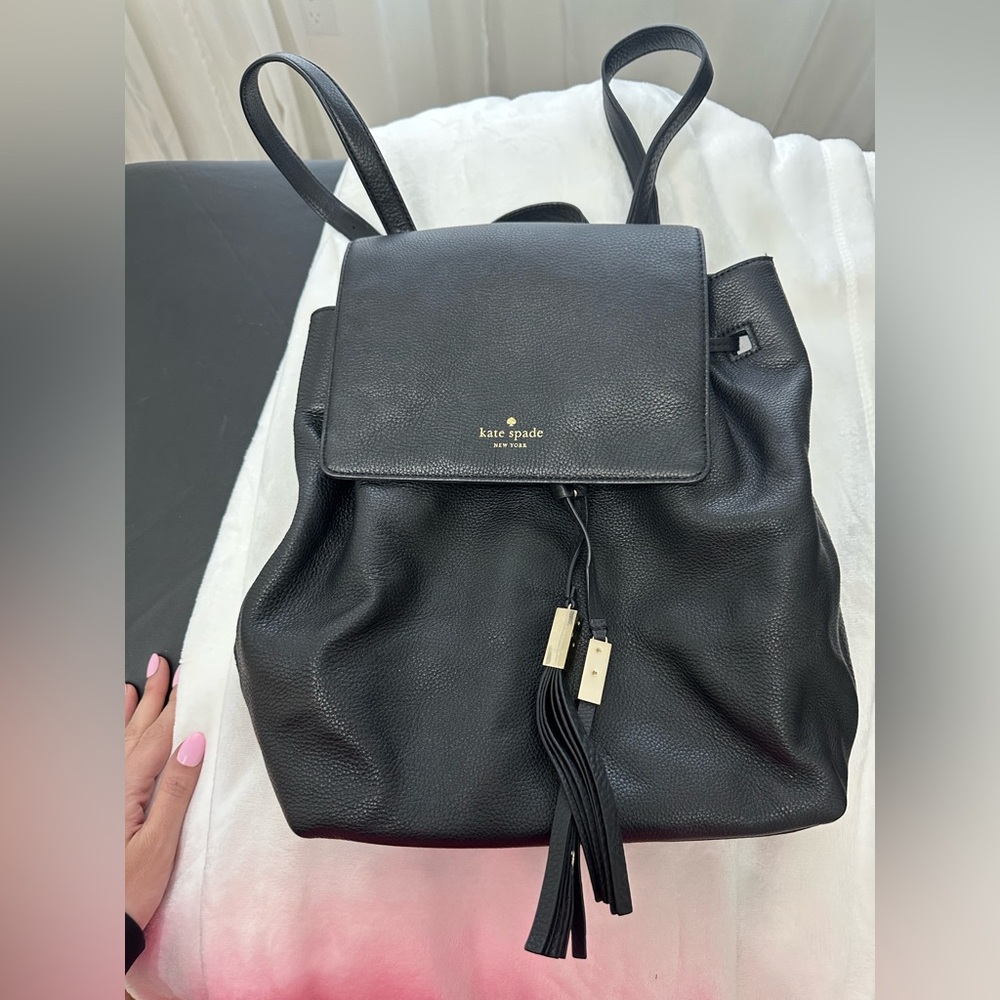 Kate spade leather backpack